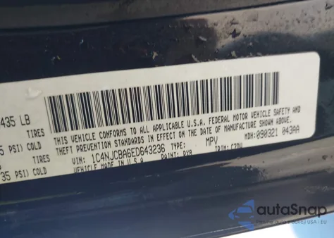 2014 Jeep Compass Sport z USA, uszkodzony, nr VIN 1C4NJCBA6ED643236